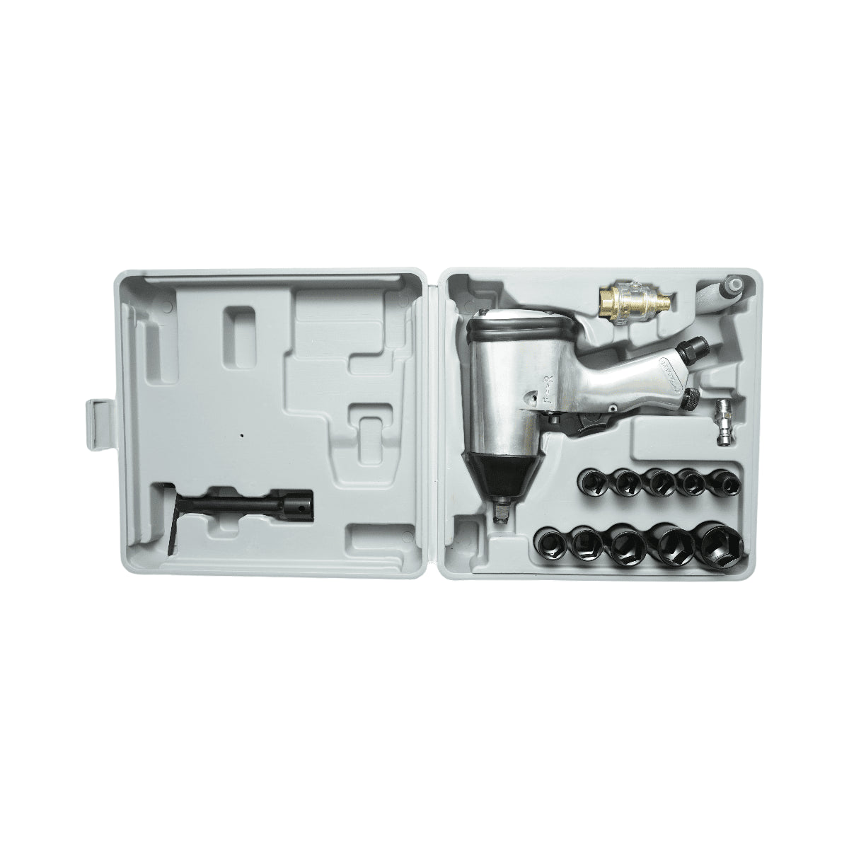 Pneumatikus ütvecsapó 1/2 ütvecsapó pisztoly 9-27mm, 340Nm, 7000 RPM, üzemi nyomás 6,3 bar Breckner Germany