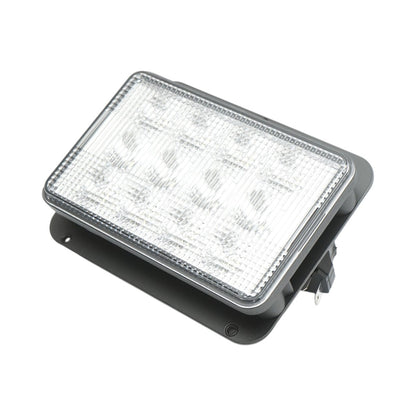 LED fényszóró 12V, 60W New Holland, Ford, John Deere, Case IH 165x105mm OEM kód 82014128