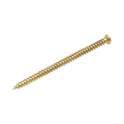 Ajtó-ablak szerelőcsavar 7.5x112mm, torx TX30, sárga cinkozott acél 100 db/doboz
