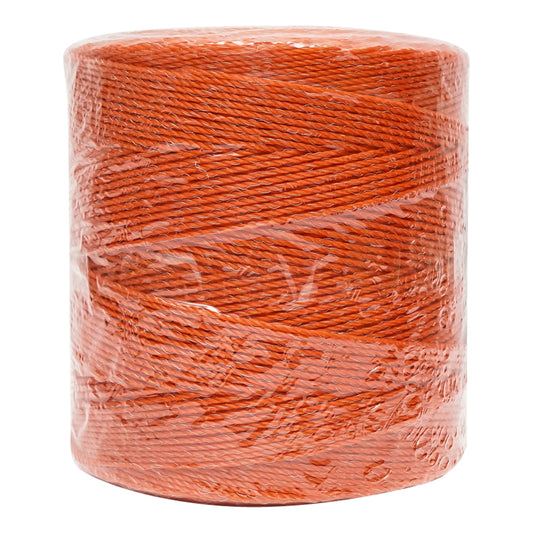 Narancssárga drót orsó fi 2,5mm. 3x0.15mm. SS, ellenállás 7,4 Ohm/m, 1000m elektromos kerítés Breckner Germany