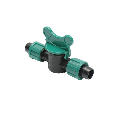 Egyenletes csepegtetőcsőcsap D17x17mm, PN4, öntözőrendszerekhez