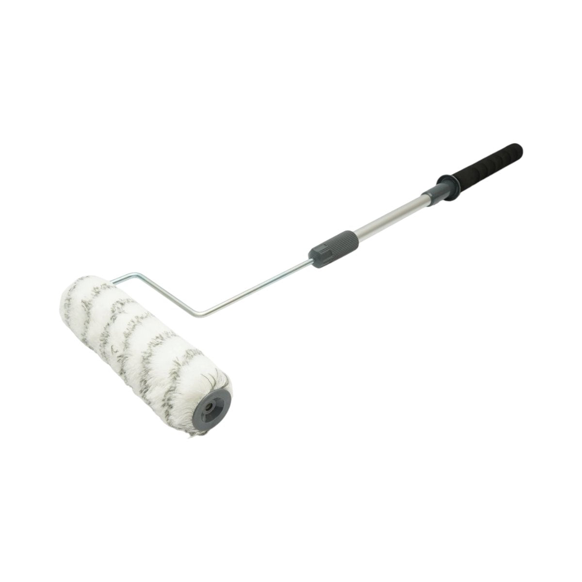 Szitanyomó készlet poliészter 25cm, teleszkópos nyél 40-80cm, műanyag rács Breckner Germany