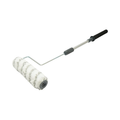 Szitanyomó készlet poliészter 25cm, teleszkópos nyél 40-80cm, műanyag rács Breckner Germany