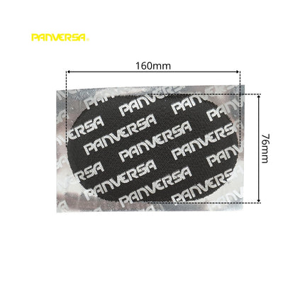 Ovális vulkanizáló foltok 76x160mm PP9 Panversa belső csövekhez