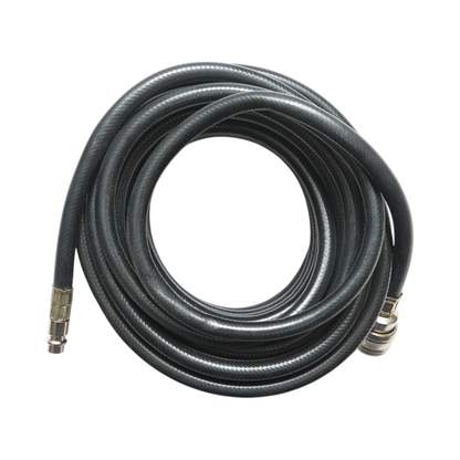 Kompresszor levegőcső 12m PVC 6x11mm és univerzális gyorscsatlakozók