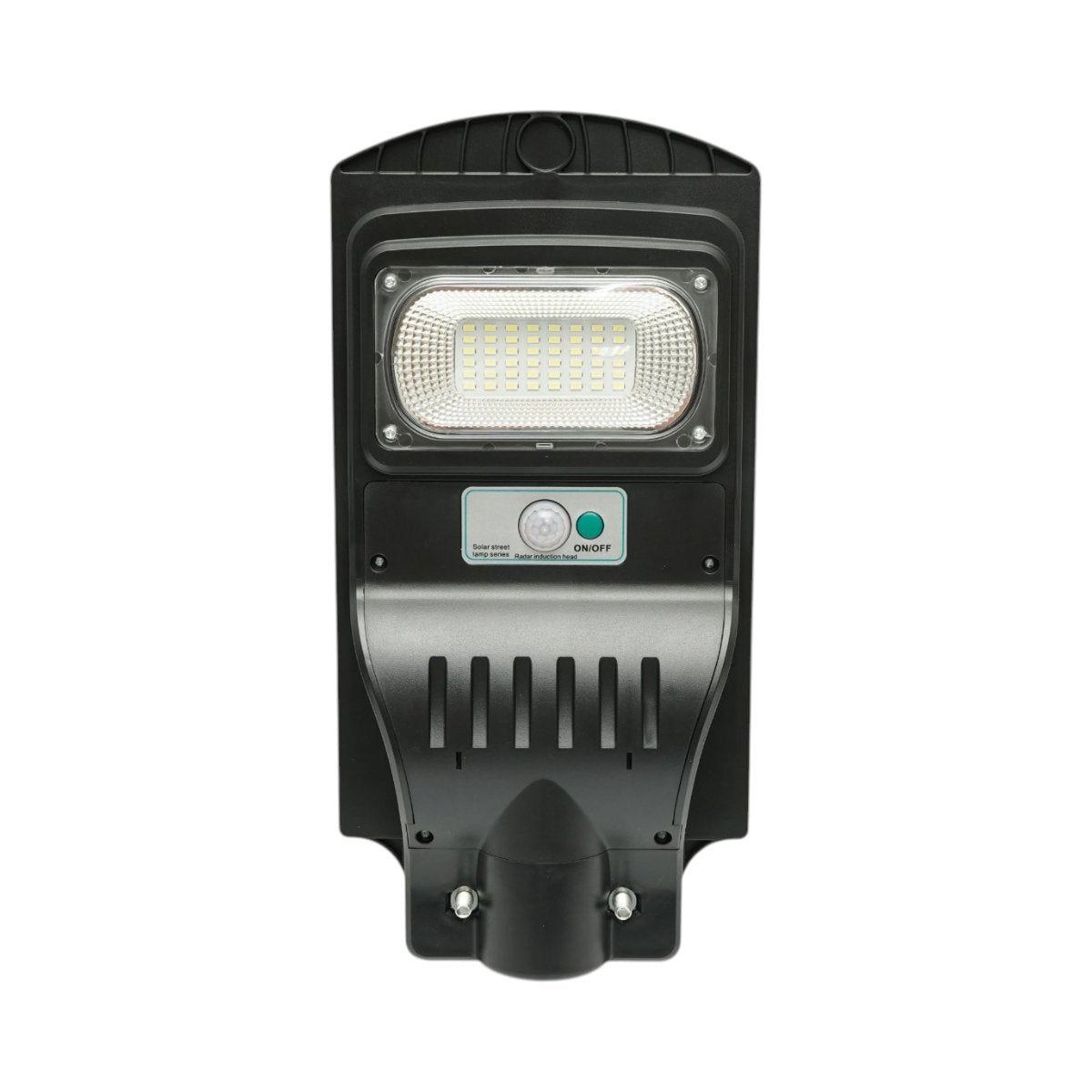 Napelemes LED közvilágítási lámpa 50W 8W-os napelem panellel, 4000mAh akkumulátor, mozgásérzékelő, távirányító, oszlopra szerelhető IP65 Breckner Germany