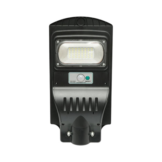 Napelemes LED közvilágítási lámpa 50W 8W-os napelem panellel, 4000mAh akkumulátor, mozgásérzékelő, távirányító, oszlopra szerelhető IP65 Breckner Germany