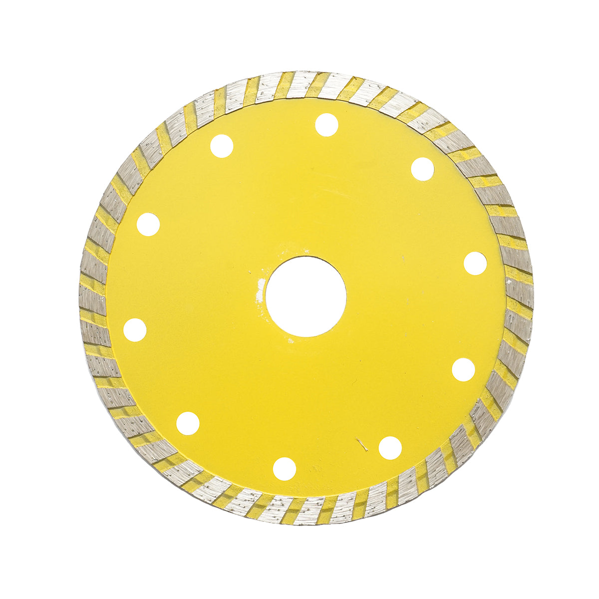 125x22,23mm turbó szinterezett gyémántkorong, max. fordulatszám 12200rpm, nedves/száraz vágás kő, csempe, kerámia, márvány Crownman