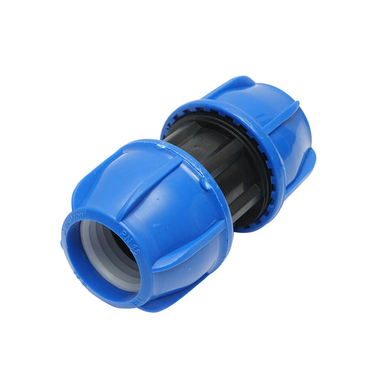 Kompressziós PN16, D50x50mm, max 16bar HDPE öntözőrendszerekhez