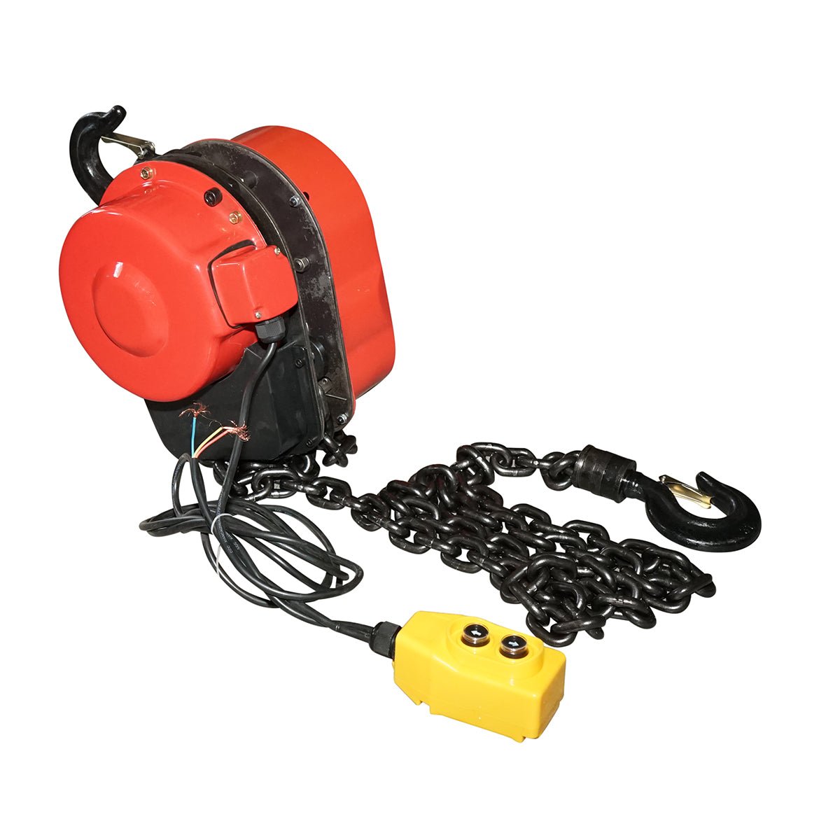Elektromos acél emelő 380V, 500W, 3m-es lánccal, maximális teherbírás 2000 kg, biztonsági horog Breckner Germany