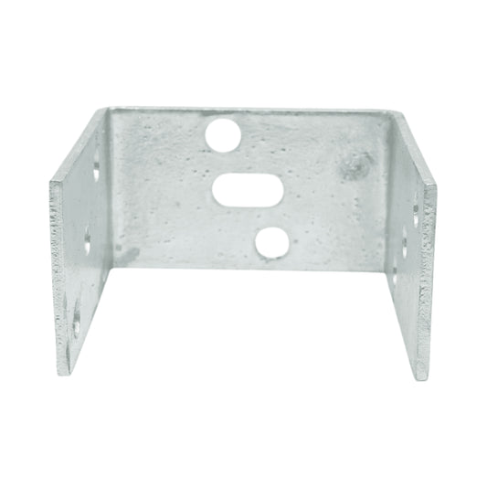 Rúdaljzat 101x60x102mm, vastagság 4mm, horganyzott acélból