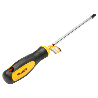Professzionális PH3x200mm Cr-V keresztfejes csavarhúzó mágneses csúccsal Coofix