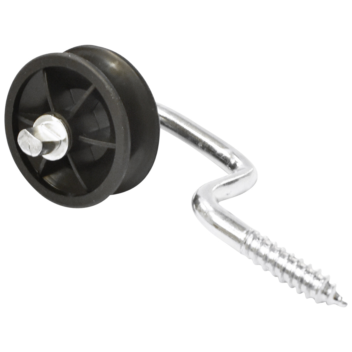 Fekete szigetelő résszel fi 6.9mm 107x54mm elektromos kerítés Thor