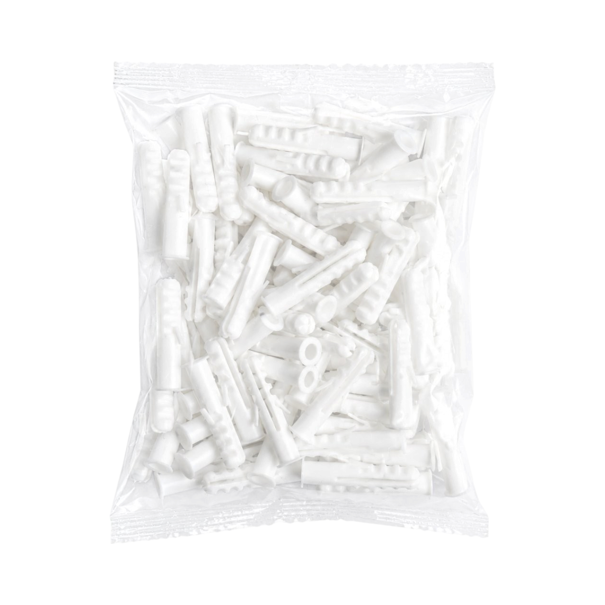 Univerzális műanyag dübel fehér 6x30mm 100 db/szett