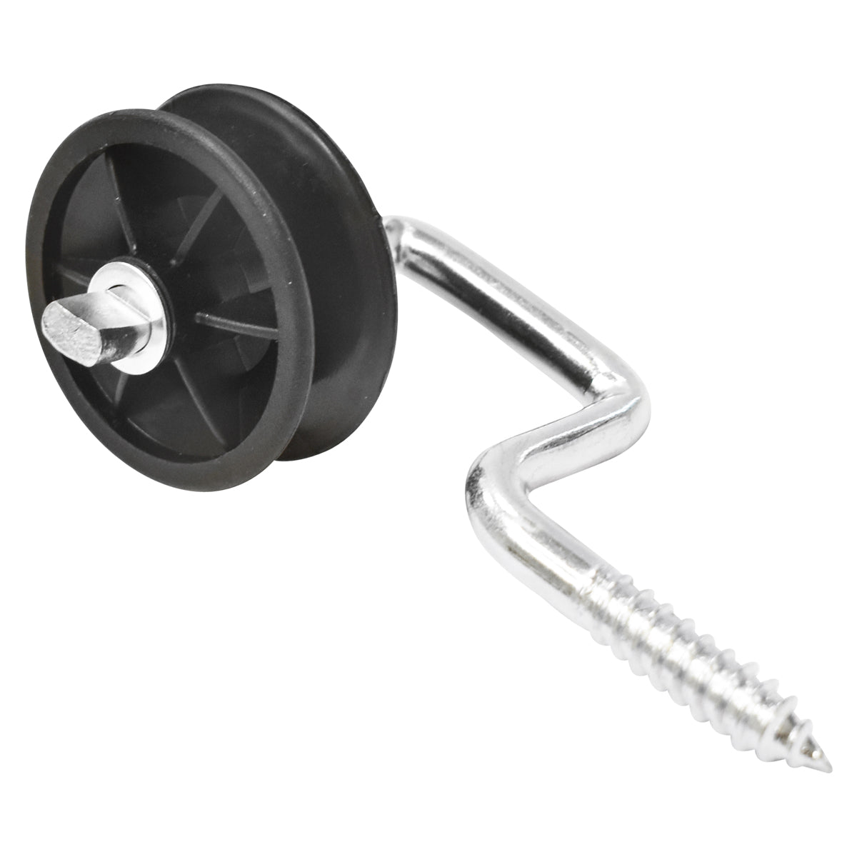 Fekete szigetelő résszel fi 6.9mm 107x54mm elektromos kerítés Mezofarm