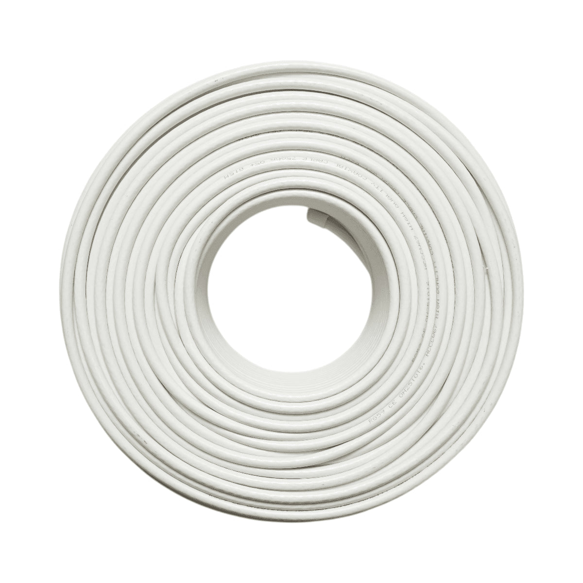 Réz koaxiális kábel 0,7mm RG59/U, 75 ohm 100m/tekercs Q5+