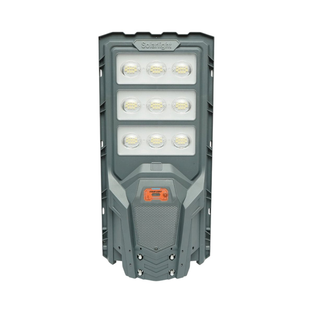 Napelemes LED közvilágítási lámpa 300W 20W-os napelem panellel, 15000mAh akkumulátor, mozgásérzékelő, távirányító, oszlopra szerelhető IP65 Breckner Germany