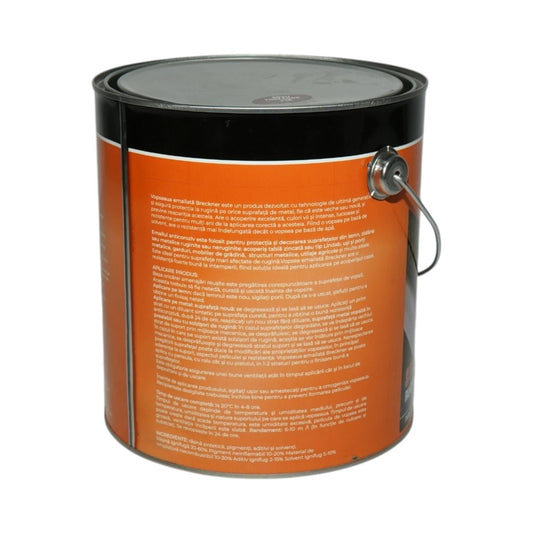 Rozsdagátló zománc festék
 3 in 1 toreador piros 21B oldószerbázis 3.5L közvetlenül a rozsdára, beltéri és kültéri Breckner Germany