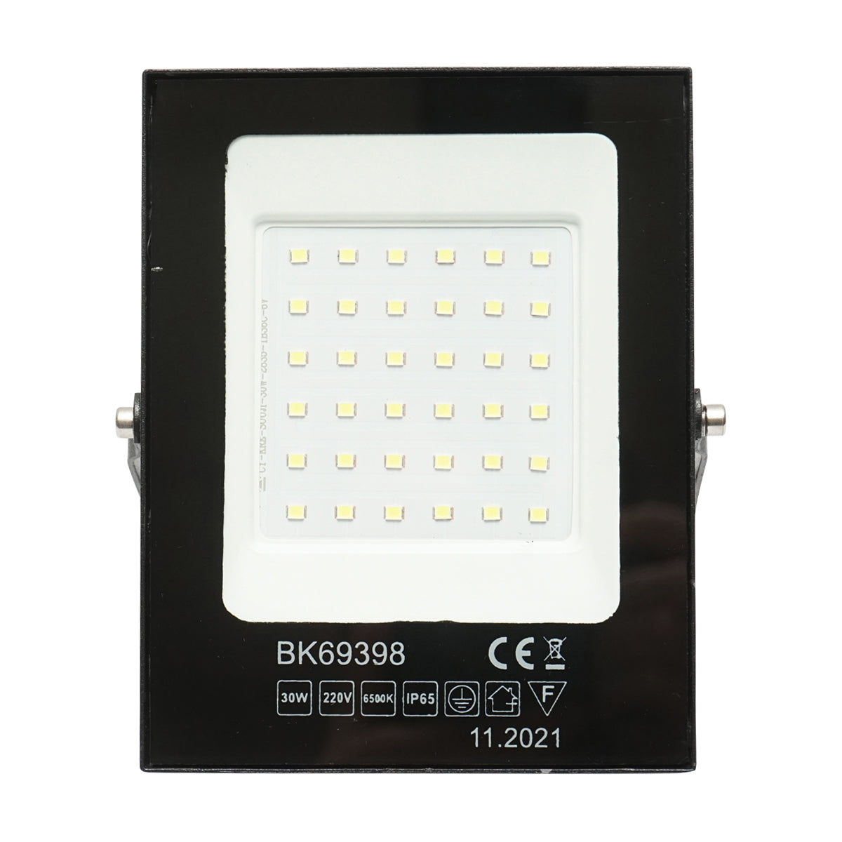 LED reflektor 30W, 220V, 6500K, IP65 fekete 141x11x13mm Breckner Germany