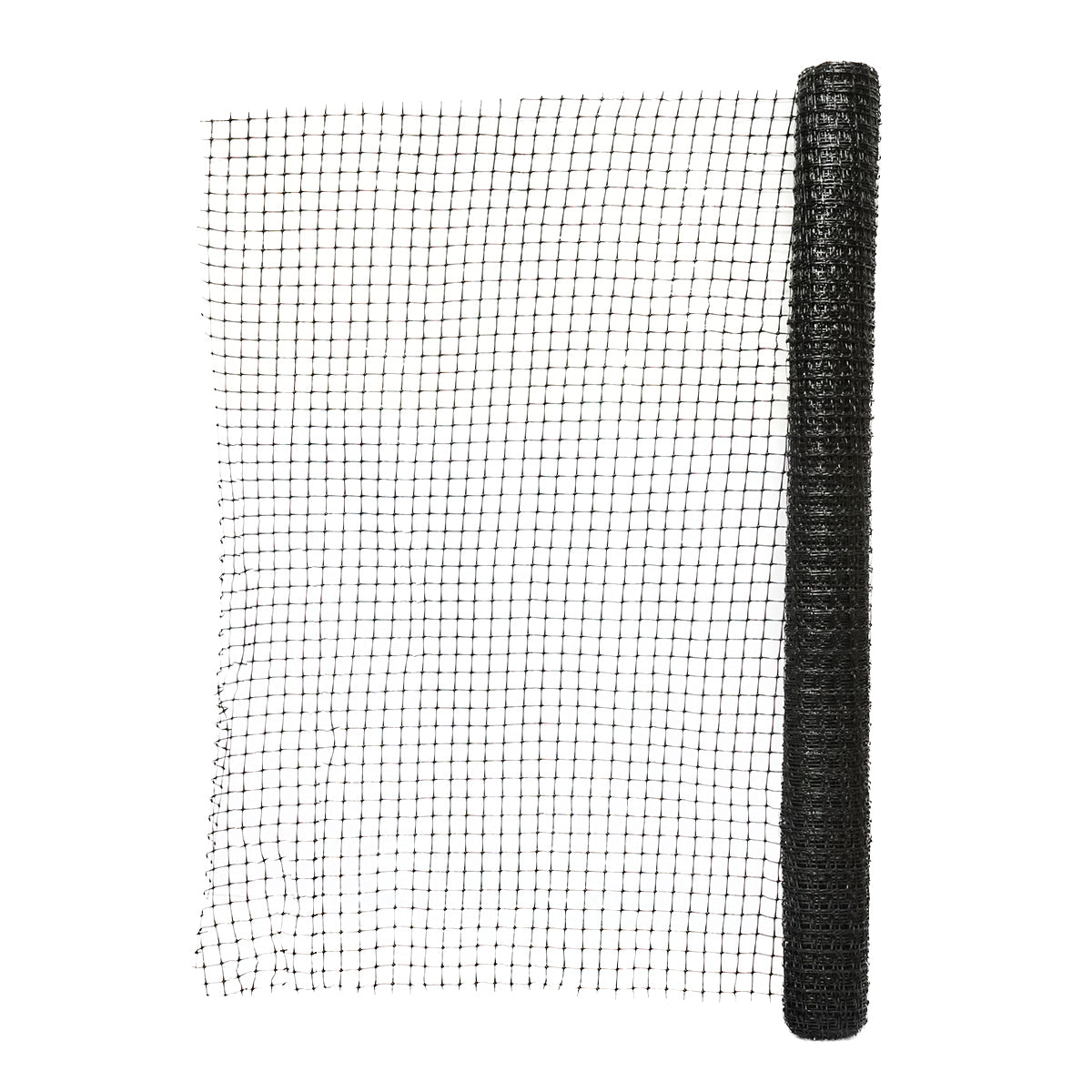 Kerítésháló 90cmx10m 20x20mm-es szemekkel, fekete színű