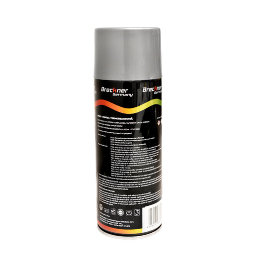 Acry akril festékszóró spray 400 fokig hőálló ezüst 450ml Breckner Germany