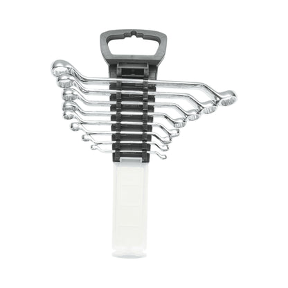 Gyűrűs kulcskészlet 6-22mm Cr-V 8 darab Crownman