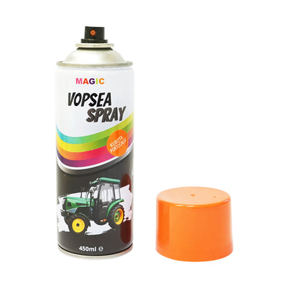 Autófesték spray Kubota narancssárga Kubota narancssárga 2111 terrakotta narancssárga 450ml MAGIC MAGIC