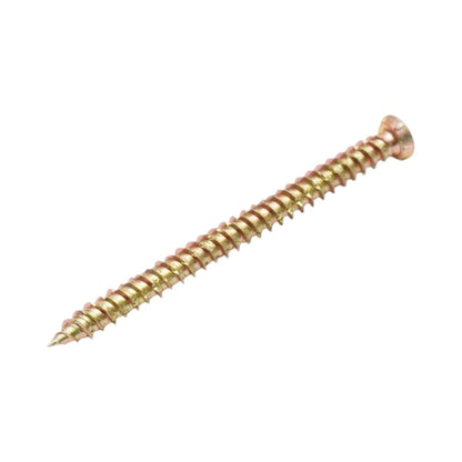 Ajtó-ablak szerelőcsavar 7.5x92mm, torx TX30, sárga cinkozott acél 100 db/doboz