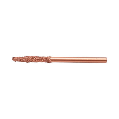 Csiszolókő polírozó abrazív kúpos 100mm, szemcseméret K36, 6mm szár