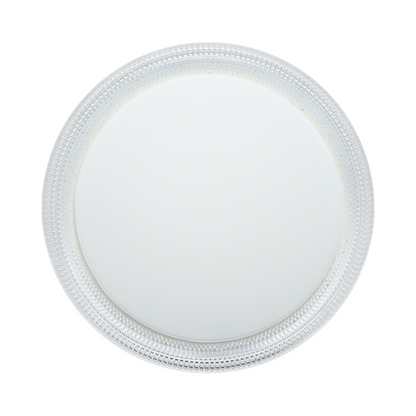 Kerek LED mennyezeti lámpa 48W, 220V szabályozható fény 3CCT 3000K/4000K/6500K 300x40mm IP20