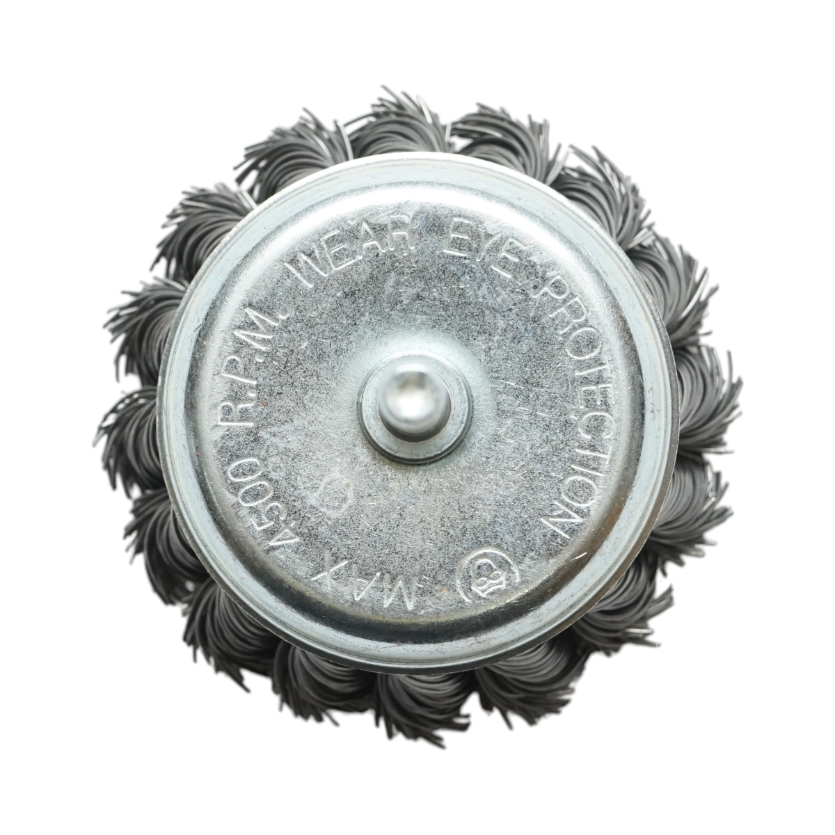 Csészekefe csavart szállal 75mm, 6mm szár, max. 4500rpm Breckner Germany