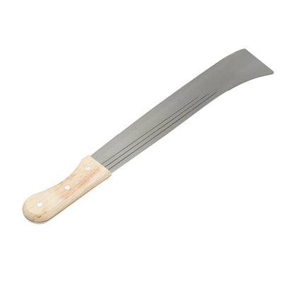 Acélpengés bozótvágó kés (machete) 650 mm-es, fa fogantyúval