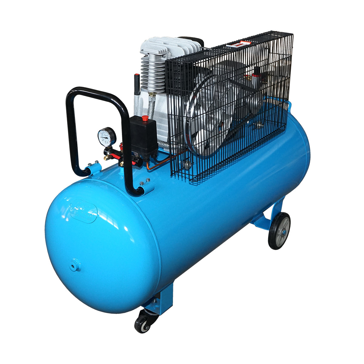 Légkompresszor 380V, 200L, teljesítmény 2,2kW/3CP maximális nyomás 8 Bar, áramlás 250L/min Breckner Germany