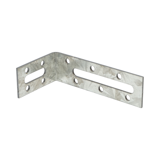 Állítható kötőbilincs 55x102x30mm, vastagság 2mm, horganyzott acél