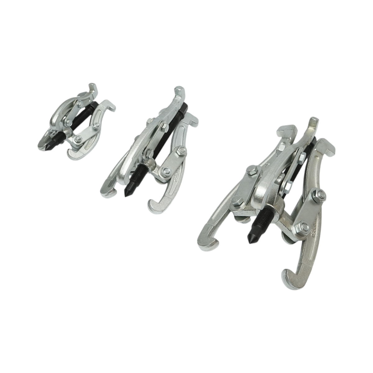 3 csapágykivető készlet 3 karral 100mm, 150mm, 200mm