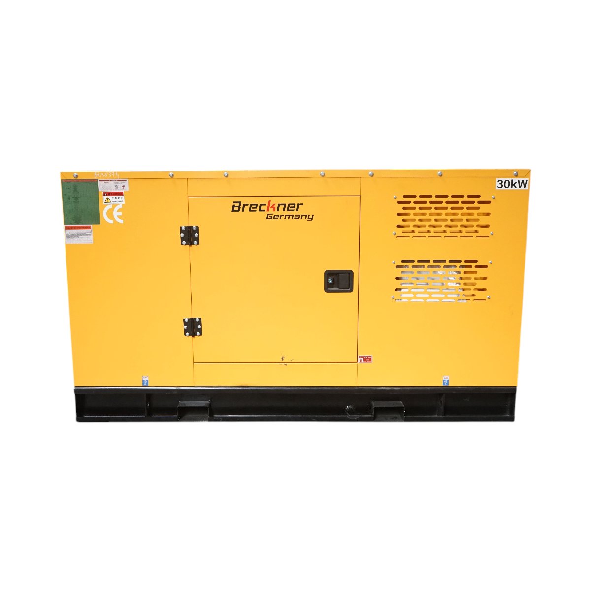 Háromfázisú hangszigetelt elektromos generátor 27.5KVA, 230/400V, Ricardo 30kW ZH4100D dízelmotor Breckner Germany