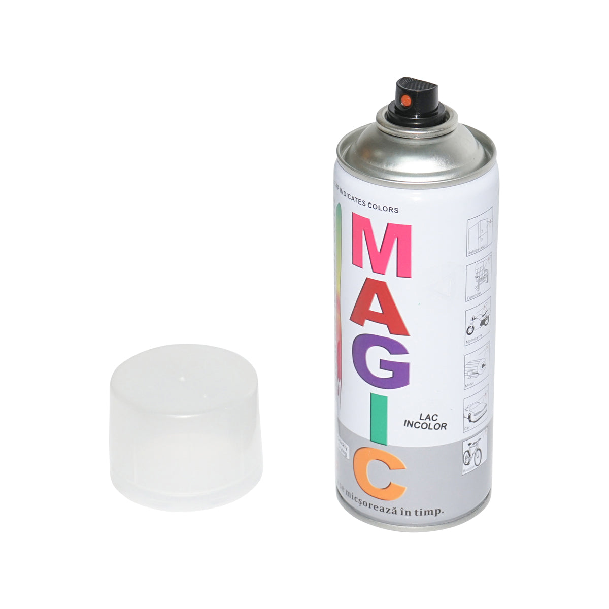 Magic színtelen Magic lakk színtelen festékszóró 450 ml