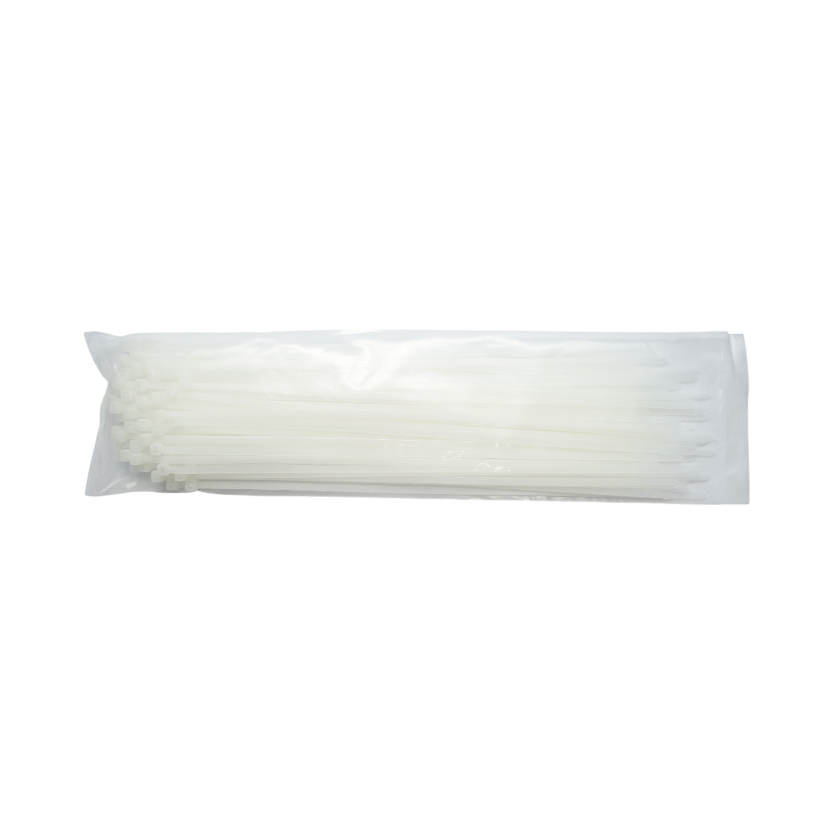 Fehér műanyag gallér 4.7x350mm autós keréktárcsák rögzítéséhez 100 db/készlet Breckner Germany