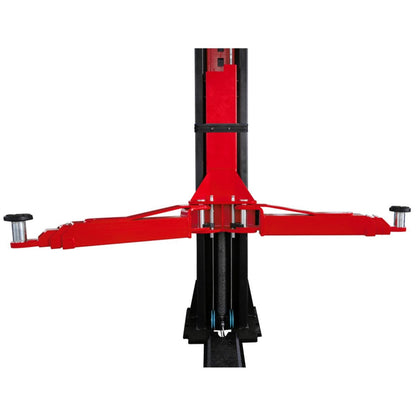 Kétoszlopos autóemelő 380V, 2.2kW, 5000kg emelőkapacitás, mechanikus kioldás, 1800mm emelési magasság