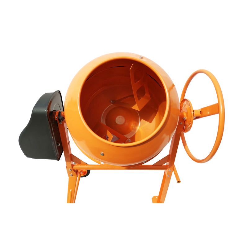 Betonkeverő 800W, térfogat 200L, öntöttvas fogaskerék és korona, 58Kg Breckner Germany