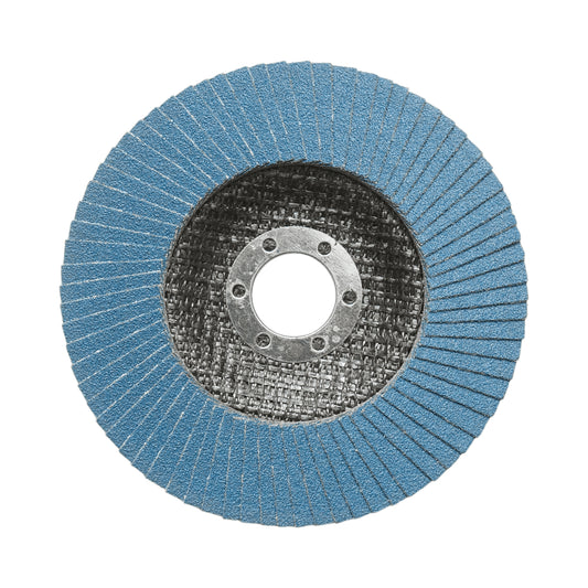 Cirkónium-dioxid csiszolókorong T27 ZA120, 125x22mm fém és rozsdamentes acél csiszolásához/polírozásához Breckner Germany