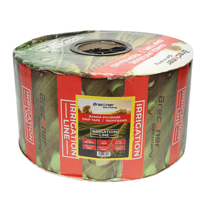 Vízcsepegtető szalag, tekercs 500M 1,4L/H, D16mm. lépésköz 10cm Breckner Germany