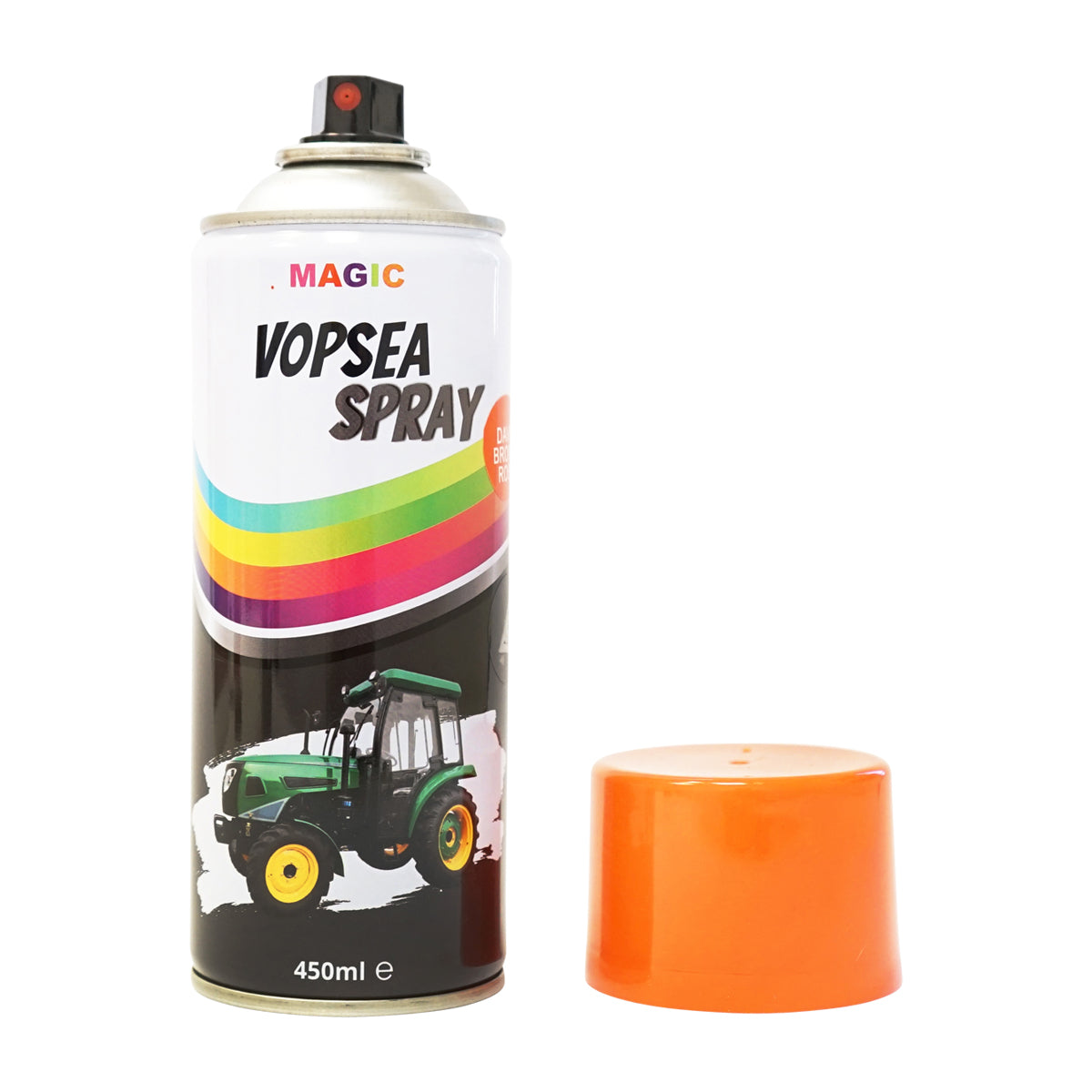 Professzionális David Brown piros autófesték spray gyors száradással 450ml MAGIC