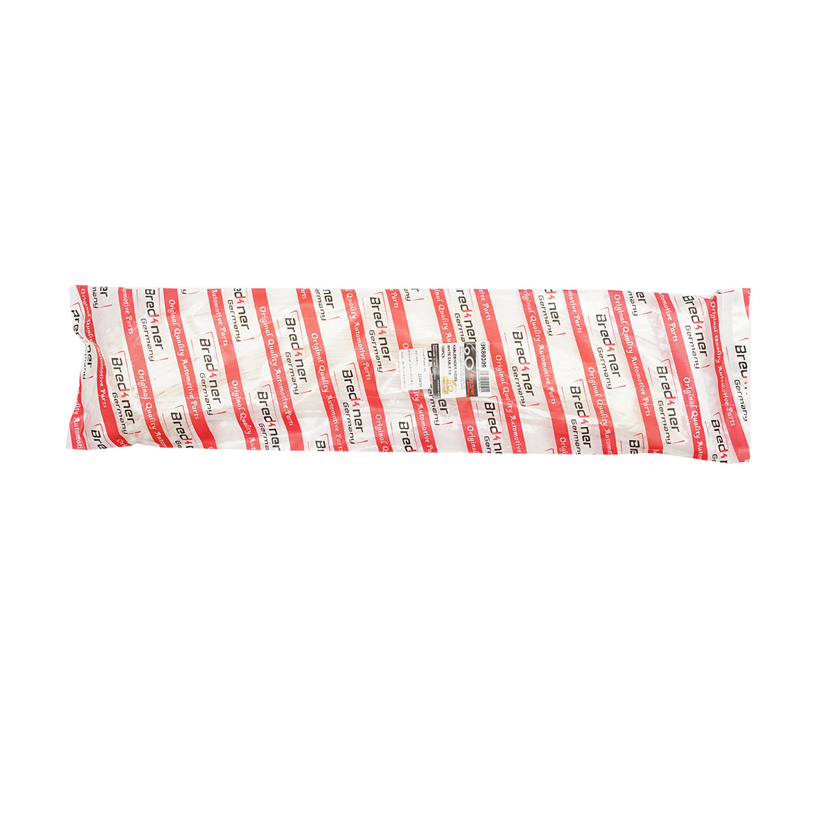 Fehér műanyag nyaklánc fehér 3.6x380mm 100 db/készlet Breckner Germany