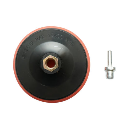 125mm-es csiszolókorong-tartó Velcro, M14 adapter szögcsiszolóhoz és fúrógéphez Breckner Germany