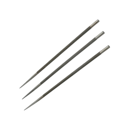 3 darabos kerek élező készlet láncfűrész láncélező 5.5x200mm