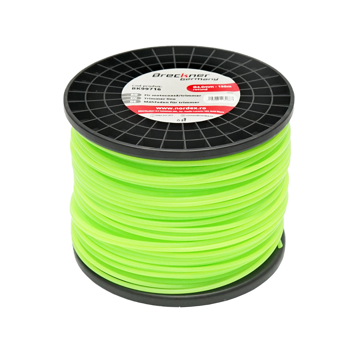 Fűkasza damil, kerek 4 mm x 150 m Breckner Germany