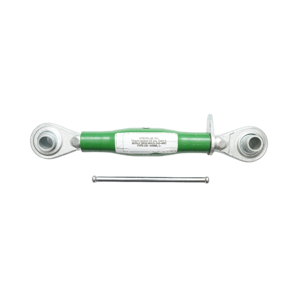 Központi vonórúd 34 cm, Cat 1-1, M30x3mm