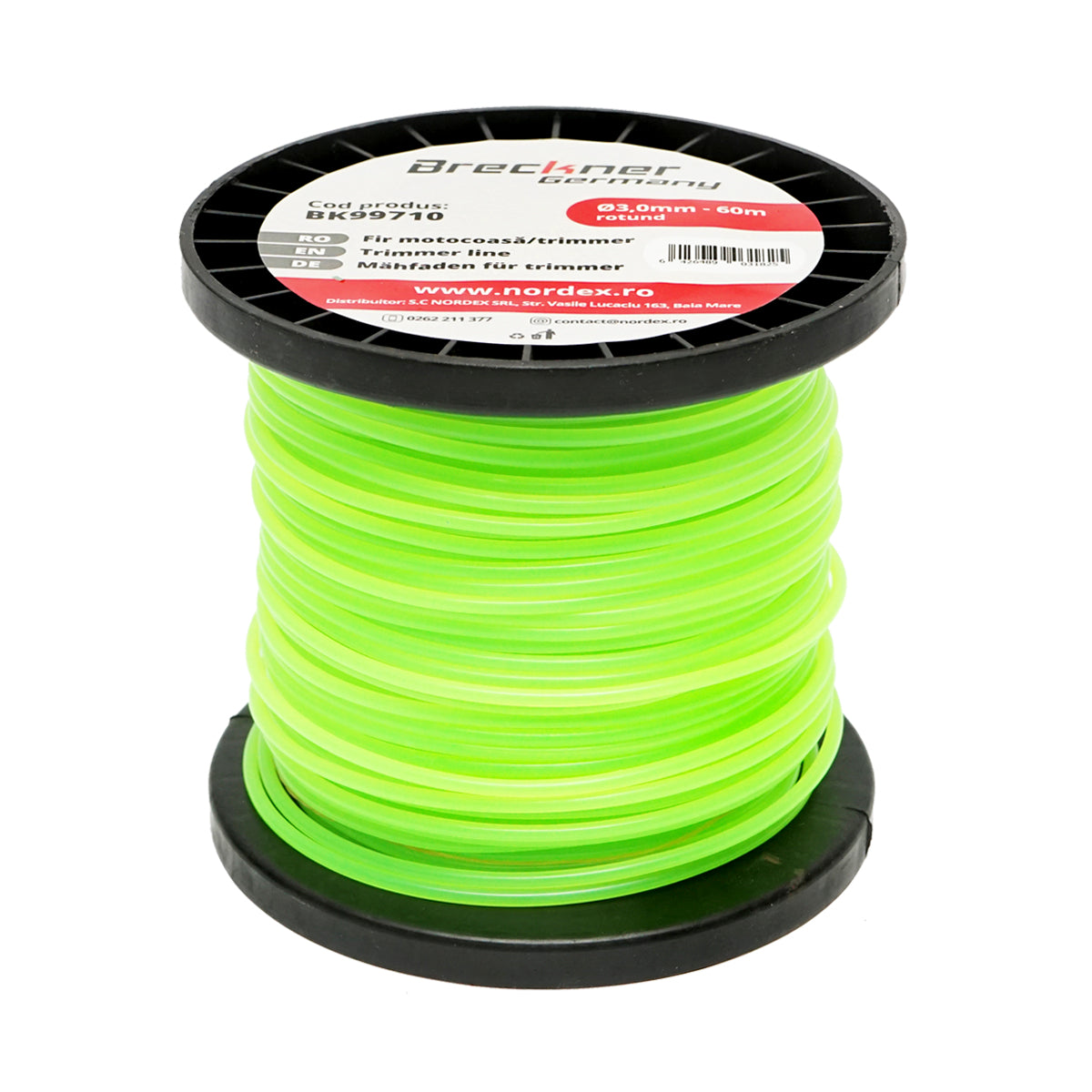 Fűkasza damil, kerek 3 mm x 60 m Breckner Germany
