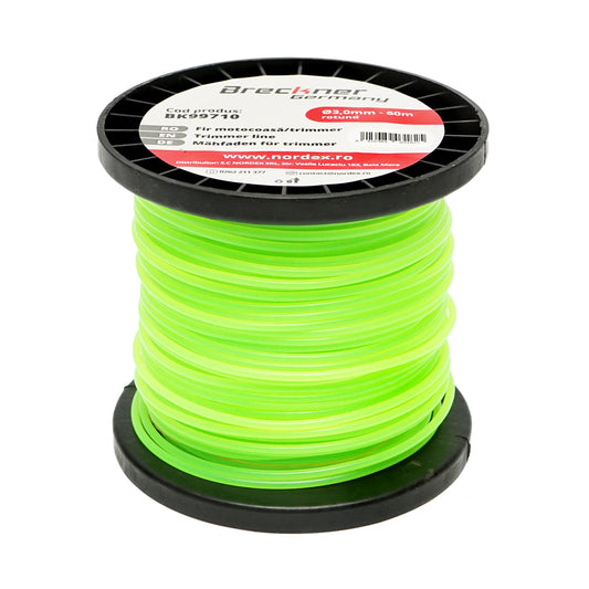 Fűkasza damil, kerek 3 mm x 60 m Breckner Germany